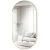 image:imageUmbra Hubba Pill Wall Mirror  Full Length Mirror with Slim Brass Frame Modern Elongated Oval Design for Bedroom Living Room amp EntrywayGold