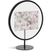 image:imageUmbra Infinity 5x7 Picture Frame Unique Circular Photo Display for Desk or Wall Black4X6