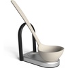 image:imageUmbra Laydle Spoon Rest Ladle Stand and Utensil Holder Folds for Compact Storage BlackNickel