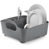 image:imageUmbra Tub Dish Drying Rack  Lightweight SelfDraining Dish Rack for Kitchen Sink and Counter at Home RV or Motorhome Smoke Black 330590582Charcoal