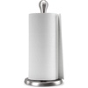 image:imageUmbra Tug OneHanded Tear Modern Paper Towel Holder Nickel  Freestanding design stable base fits standard paper towel rollsNickel