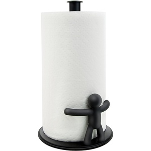 image:imageUmbra Buddy Countertop Paper Towel Holder Black  Fits standard paper towel rolls kitchen counter bathroom office useBlack