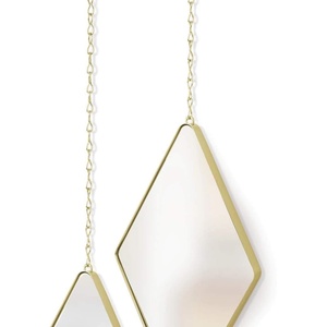 image:imageUmbra Dima Mirrors Set of 3 Trio of Decorative MirrorsBrass