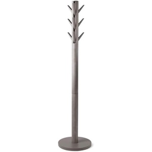 image:imageUmbra Flapper Coat Rack Flip Down Clothing Rack 9 Hooks WhiteNaturalGrey