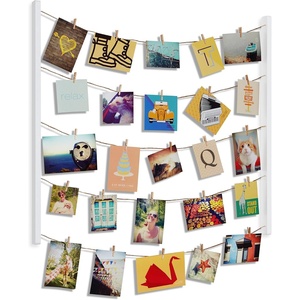 image:imageUmbra Hangit Photo Collage Fame  DIY Picture Hangers Collage Picture Frames for Wall 26x30 WhiteWhite
