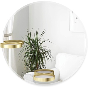 image:imageUmbra Perch 24 Brass Wall MirrorBrass