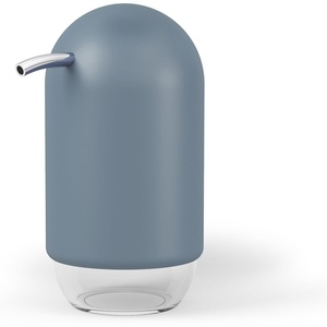 image:imageUmbra Touch Hand Soap Dispenser Plastic Liquid Pump Bottle Durable and Refillable for Bathroom or Kitchen Sink Slate BlueSlate Blue