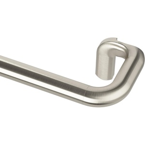 image:imageUmbra Twilight Curtain Rod Wrap Around Blackout 66 to 144 Inches Nickel  Steel supports up to 22 lbs includes all hardware fits grommet and pocket styles adjustable brackets matte finishNickel