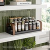 image:imageUmbra Bellwood Spice Shelf Expandable ThreeTier WhiteNatural  Pantry organizer no assembly large capacity storage fits cabinets and drawersBlackWalnut