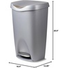 image:imageUmbra Brim Step On Trash Can