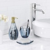 image:imageUmbra Droplet Dish Container for BathroomAcrylic Holder for Bath SinkNicely Fits Into Amenity Tray and Holds The Soap Bar Preventing It from Dirt and Ensures Zero Waste Denim Soap DishDenim