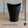 image:imageUmbra Garbino Trash Can 225Gallon 85L Capacity BlackBlack