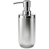 image:imageUmbra Junip Bath Accessories Tumbler  Modern White Resin Holder and Organizer Perfect for Holding Toothbrushes Makeup Brushes and Various Bath Items BlackStainless Steel