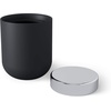 image:imageUmbra Junip Bath Accessories Tumbler  Modern White Resin Holder and Organizer Perfect for Holding Toothbrushes Makeup Brushes and Various Bath Items BlackBlack