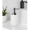 image:imageUmbra Junip Bath Accessories Tumbler  Modern White Resin Holder and Organizer Perfect for Holding Toothbrushes Makeup Brushes and Various Bath Items BlackWhite