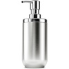 image:imageUmbra Junip Bath Accessories Tumbler  Modern White Resin Holder and Organizer Perfect for Holding Toothbrushes Makeup Brushes and Various Bath Items BlackStainless Steel