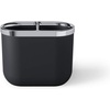 image:imageUmbra Junip Bath Accessories Tumbler  Modern White Resin Holder and Organizer Perfect for Holding Toothbrushes Makeup Brushes and Various Bath Items BlackBlack