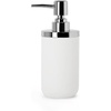 image:imageUmbra Junip Bath Accessories Tumbler  Modern White Resin Holder and Organizer Perfect for Holding Toothbrushes Makeup Brushes and Various Bath Items BlackWhite