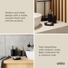 image:imageUmbra Junip Soap Pump Dispenser BlackChrome1 Count Pack of 1