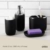 image:imageUmbra Junip Soap Pump Dispenser BlackChrome1 Count Pack of 1