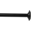 image:imageUmbra Nickel Coretto 12Inch Tension Drapery Rod for Window 36 to 54Inch 244773410REMBlack