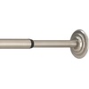 image:imageUmbra Nickel Coretto 12Inch Tension Drapery Rod for Window 36 to 54Inch 244773410REMNickel