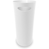 image:imageUmbra Skinny Trash Can  Builtin handle fits narrow openings and odd spaces strong construction easy wipe clean rounded corners