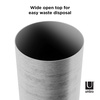 image:imageUmbra Treela Small Trash Durable Garbage Can Waste Basket for Bathroom Bedroom Office and More GreywoodGreywood