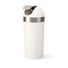 image:imageUmbra Venti Kitchen Trash Can with Swing Top Lid Large 16Gallon 62 L Capacity SandNickel  Easy wipe clean bag concealing neck ring residential and commercial use works with drawstring and flap tie bags plasticSandNickel