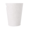 image:imageUmbra Woodrow Trash Can Wooden Wastebasket 2 Gallon WhiteNatural  Beech wood construction integrated carry handles twotone design durable build fits small spaces bathroom or officeWhite