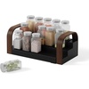 image:imageUmbra Bellwood Spice Shelf Expandable ThreeTier WhiteNatural  Pantry organizer no assembly large capacity storage fits cabinets and drawersBlackWalnut