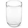 image:imageUmbra Junip Bath Accessories Tumbler  Modern White Resin Holder and Organizer Perfect for Holding Toothbrushes Makeup Brushes and Various Bath Items BlackClear