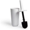 image:imageUmbra Corsa Toilet Brush with Holder White  Compact design discreet storage keeps brush contained and accessibleWhite
