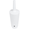 image:imageUmbra Corsa Toilet Brush with Holder White  Compact design discreet storage keeps brush contained and accessibleWhite