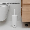 image:imageUmbra Corsa Toilet Brush with Holder White  Compact design discreet storage keeps brush contained and accessibleWhite