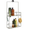 image:imageUmbra Cubiko Shower Caddy Black Metal Shower Caddy Over the Shower HeadGray