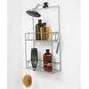 image:imageUmbra Cubiko Shower Caddy Black Metal Shower Caddy Over the Shower HeadGray