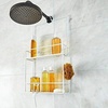 image:imageUmbra Cubiko Shower Caddy Black Metal Shower Caddy Over the Shower HeadWhite