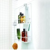 image:imageUmbra Cubiko Shower Caddy Black Metal Shower Caddy Over the Shower HeadWhite