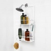 image:imageUmbra Cubiko Shower Caddy Black Metal Shower Caddy Over the Shower HeadWhite