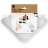 image:imageUmbra Flex Adhesive Shower Corner Shelf for Bathroom White  Strong adhesive backing secure wall attachment easy installation