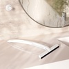 image:imageUmbra Flex Adhesive Shower Squeegee Extendable Handle 16Inch White  Rustproof silicone blade nondamaging wall installation fits tiles and drywall streakfree results recycled plasticPack of 3
