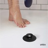 image:imageUmbra Flex Drain StopHair Catcher GreyBlack