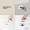 image:imageUmbra Flex Drain StopHair Catcher GreyWhite