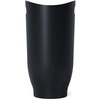 image:imageUmbra Harlo Bathroom Trash Can 24 Gallon Wastebasket White  Slim profile narrow spaces spacesaving design easy placementBlack