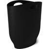 image:imageUmbra Harlo Bathroom Trash Can 24 Gallon Wastebasket White  Slim profile narrow spaces spacesaving design easy placementBlack