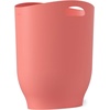 image:imageUmbra Harlo Bathroom Trash Can 24 Gallon Wastebasket White  Slim profile narrow spaces spacesaving design easy placementCoral