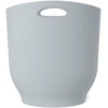 image:imageUmbra Harlo Bathroom Trash Can 24 Gallon Wastebasket White  Slim profile narrow spaces spacesaving design easy placementGray