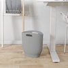 image:imageUmbra Harlo Bathroom Trash Can 24 Gallon Wastebasket White  Slim profile narrow spaces spacesaving design easy placementGray