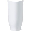 image:imageUmbra Harlo Bathroom Trash Can 24 Gallon Wastebasket White  Slim profile narrow spaces spacesaving design easy placementWhite